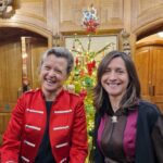 Worshipful Company of Painter-Stainers Ladies Banquet - Commandant Lisa Giles and Dr Theodora Kalentzi
