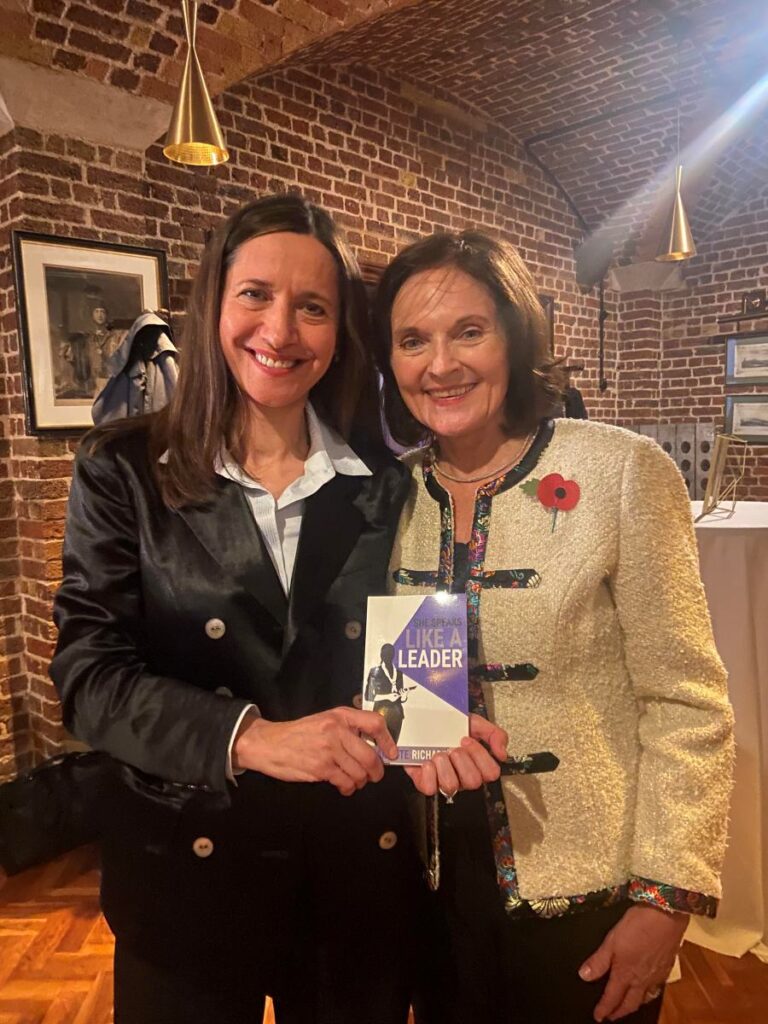 Dr Kalentzi featured in book: 'She speaks like a leader'